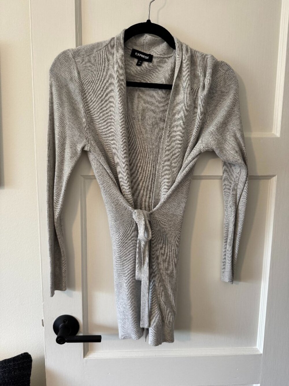 Express Grey Sweater Wrap